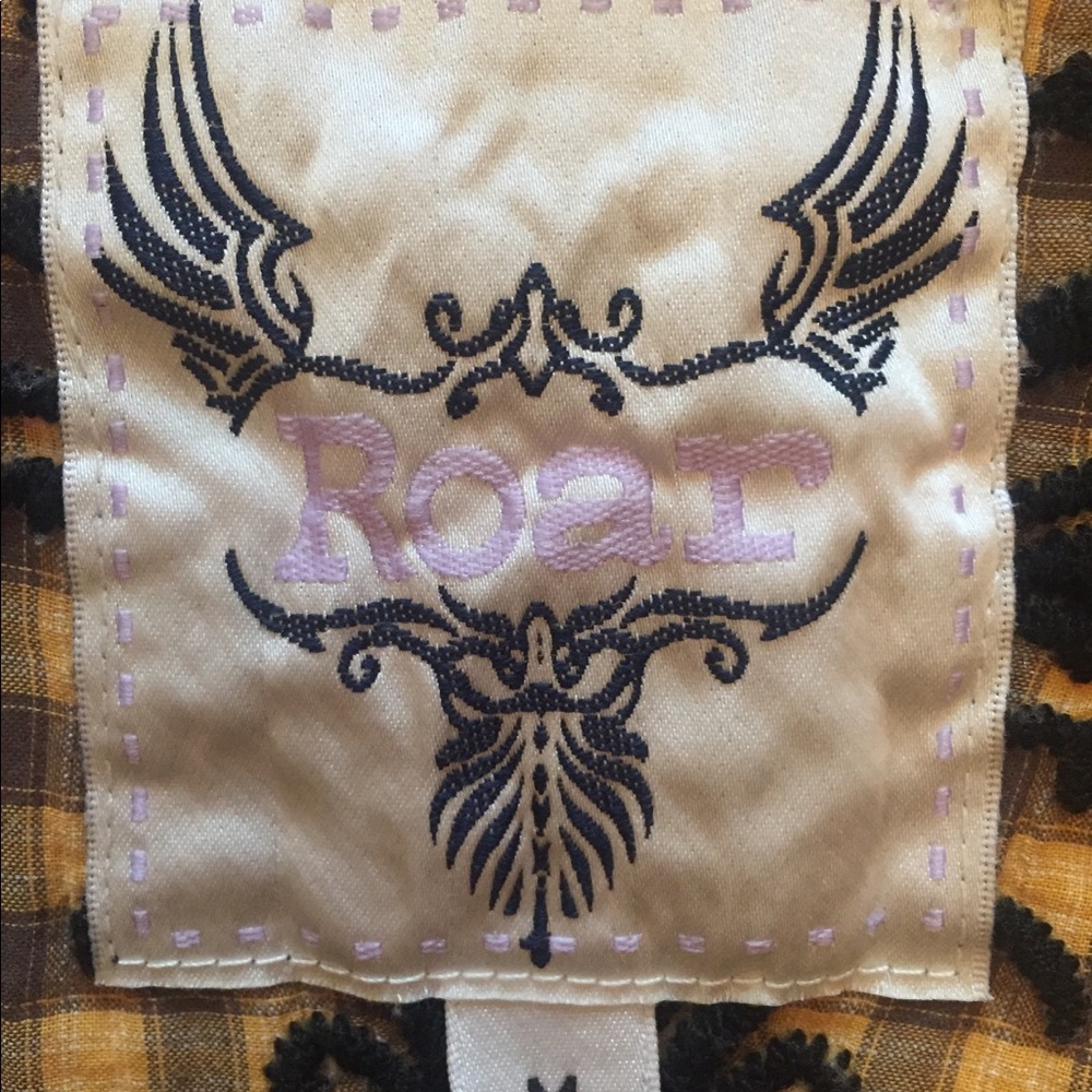 Roar Western Inspired Checked Pearl Button Shirt - image 8